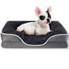 FluffyDream 28'' Orthopedic Dog Bed, Memory Egg-Crate Foam Pet Couch