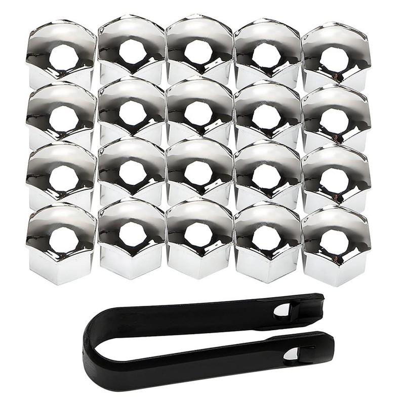 ETOPARS Pack of 20 21 mm Car Wheel Nut Caps