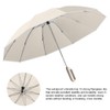 Fully Automatic Umbrella with Carabiner Handle, 10 Ribs Reverse Folding