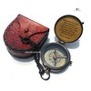 Eagle Compass Engraved Vintage Ship Functional Gift Compass Baptism