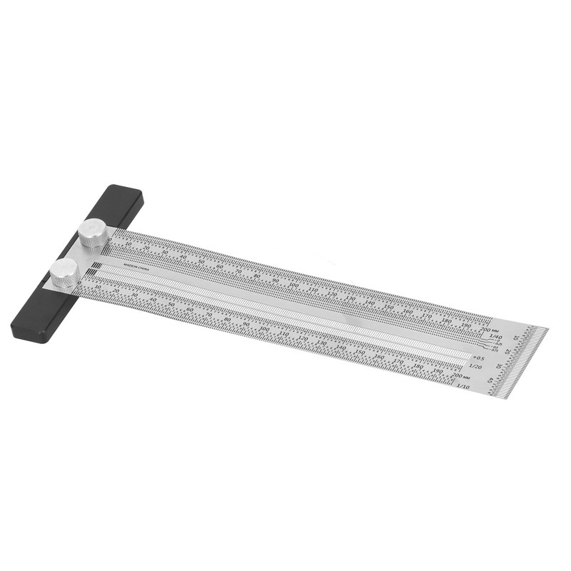 Woodworking Scribing T Rules Accuracy Marking Positioning Scribing T Ruler