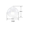 1/2 Pcs S/M/L Open Dome for In-Ear Headphone Rubber Head