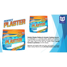 Perfect Plaster Pottery & Ceramic Casting Material - 8 Pound