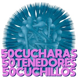 Paper Cutlery (BLUE)