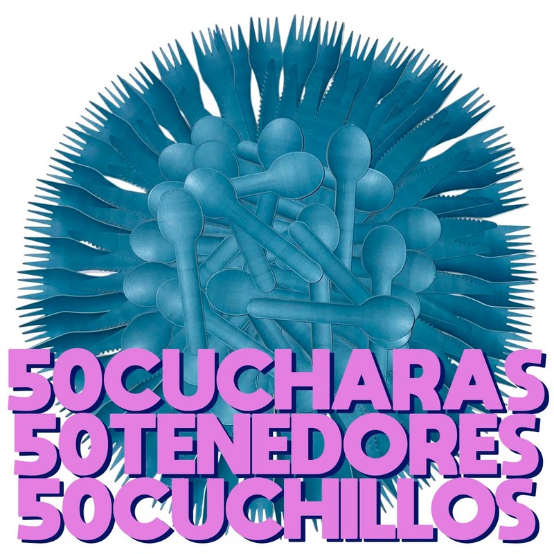 Paper Cutlery (BLUE)