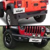 Nilight 90044B Universal License Heavy Duty Steel Front Plate Mounting