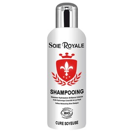 Royale Organic Treatment Silk Shampoo 300ml Moisturising Smooth Intense Shiny Silk Proteins Royal Lily Regenerating Hair Face Body Vitamins EF Alcohol Free Organic Certified