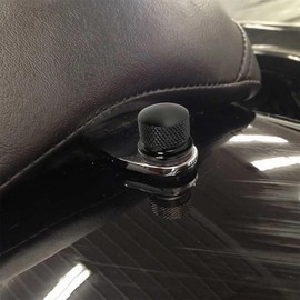 JNNJ Pack of 2 Motorcycle Seat Bolts, Motorcycle Scooter Fairing Saddle Screw, Motorcycle Aluminium Back Seat Mounting Screw, Motorcycle Seat Bolt Mounting Screws Anodised Aluminium