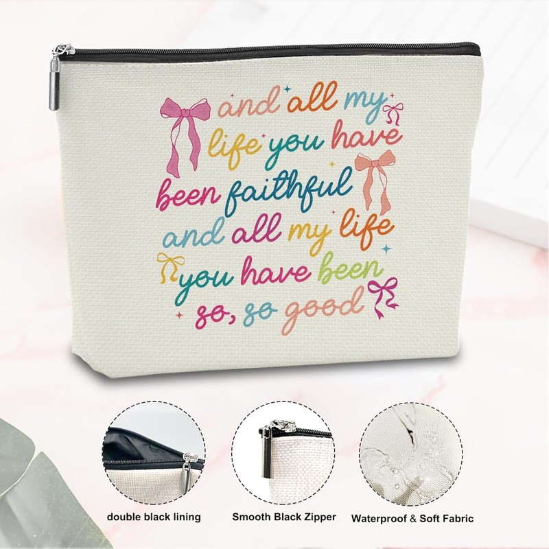 Cosmetic Bag Organizer Travel, Compact Lightweight Accessory for Travel and