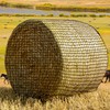 NizHome Round Bale Hay Net, 6x6FT Knotless Hay Nets for
