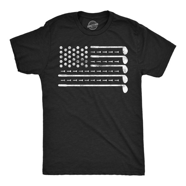 American Flag T Shirt for Men – Distressed USA Flag