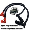 2PCS Spark Plug Wire Set Compatible with Polaris Ranger 800