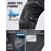 FREE SOLDIER Men's Warm Windproof Winter Fleece Lined Pants Hiking