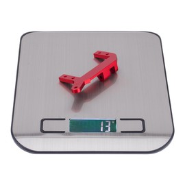 TRX4 Servo Mount Stand，Aluminium TRX4 SOA Mount 4-Link Suspension for 1/10 RC Crawler Car TRX-4 Servo on Axle Mount Upgrade (Red)