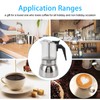 Glass Moka Pot Stainless Steel Heat Resistant Portable Classic Italian