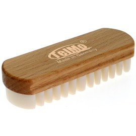 TelMo Nubuck Brush with Crepe Surface Suede Brush 125 x 42 mm Ideal for Cleaning and Care