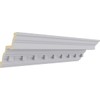 Ekena Millwork SAMPLE-MLD08X06X10DE Dentil Crown Moulding Samples, White