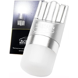 Bu-Bu Softly Bright LED Position Lamp, Material: T10 LED, Light Diffusion, 12V, Non-Polarity, Inspection(Shaken) Compatible, 7000k, White, Set of 2