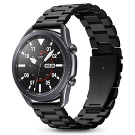 Spigen Modern Fit Designed for Galaxy Watch 3 45mm Strap (2020) / Galaxy Watch 46mm Strap/Gear S3 Frontier Strap / S3 Classic Strap - Black