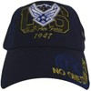 Air Force Wings 1947 Shadow Embroidered Navy Blue Baseball Style