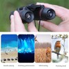 LSLANSOON 30x60 Portable Mini Binoculars, Wide View Angle Folding Binoculars