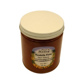 Raw Infused Elderberry Honey, 12oz, Randalia Bee Hives