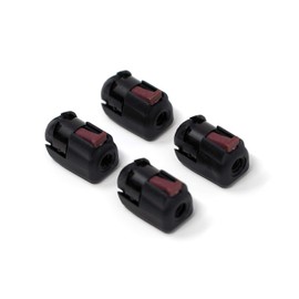 Quick Release End Fittings for 10mm Ball-Stud (4 Pack) - Black M6 Female Thread - Gas Spring Strut Lift Support Sockets RT-60-00005 (4)