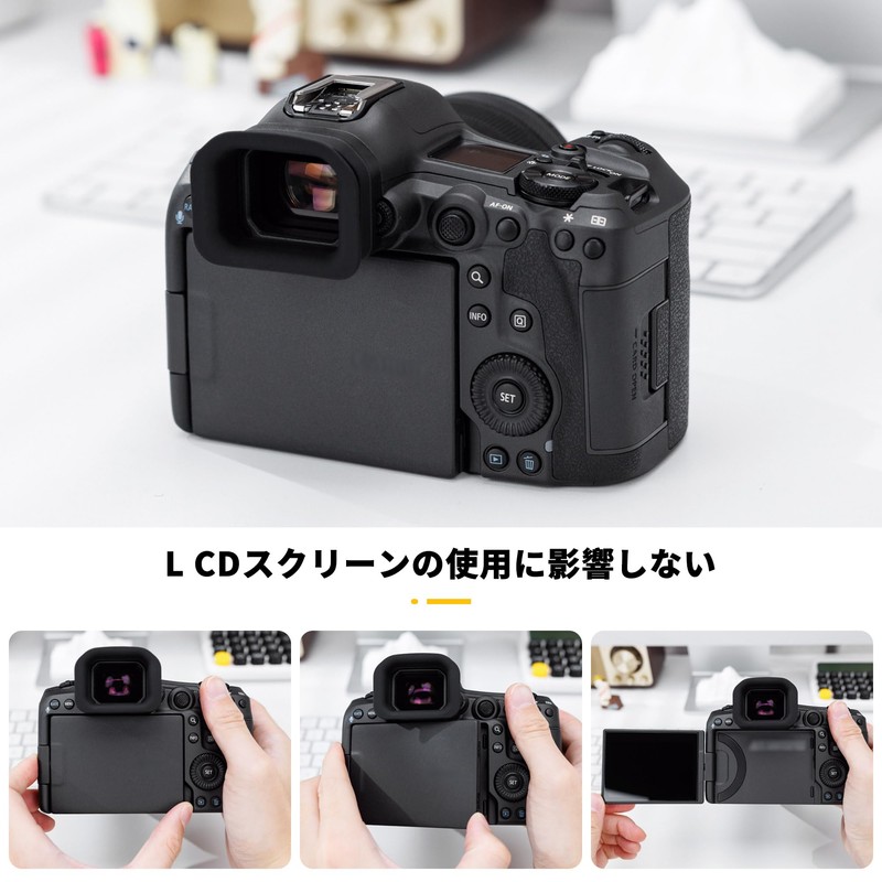 Eyecup Extension Type for Canon EOS R5 Mark II Eyepiece