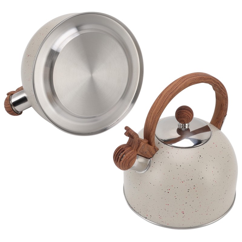 Whistling Kettle 2.5L Capacity Stainless Steel Stovetop Teapot for Water