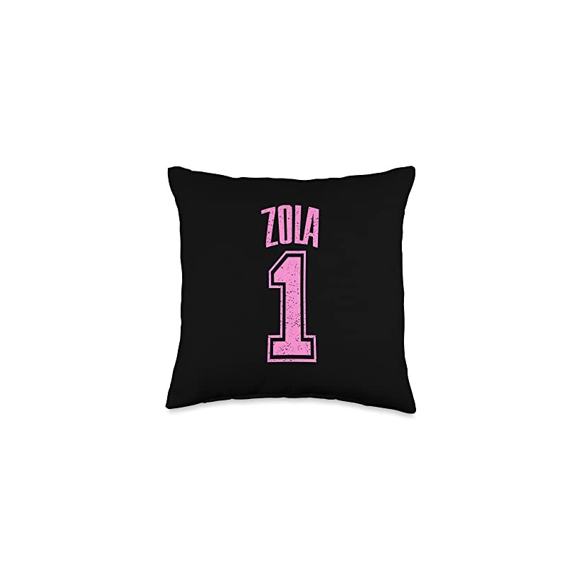 Zola Supporter Number 1 Biggest Fan Throw Pillow