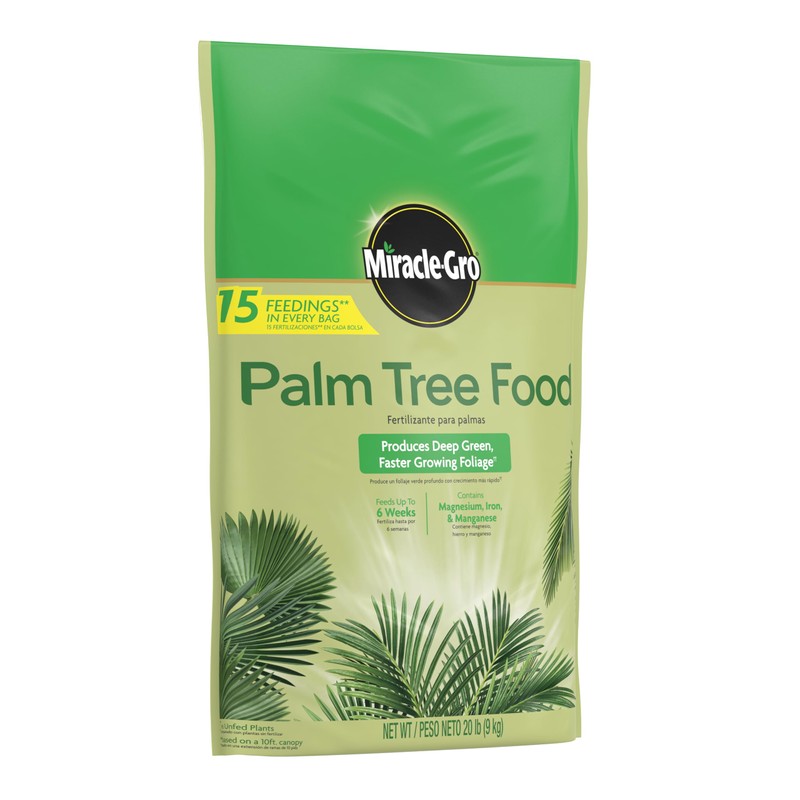 Miracle-Gro Palm Tree Food, Plant Food for Deep Green, Faster