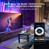 NIZEAMI RGB Led Light Strip Voice Control Work with &