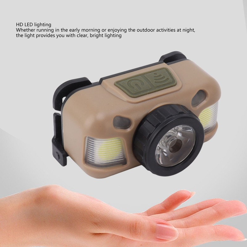 LED Headlamp Rechargeable Bright White Dual Light Mode Head Lamp