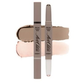 Too Cool for School Dual Contour Stick 2.2g, 02 COOL DUO, 3 Pieces / 투쿨포스쿨 듀얼 컨투어 스틱 2.2g, 02 COOL DUO (쿨듀오), 3개