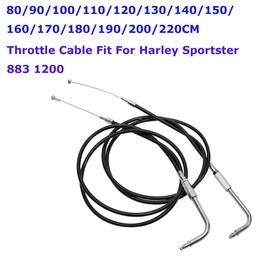 TCMT 90cm Throttle Cable Set Fit For Harley Sportster Models XL883 XL1200