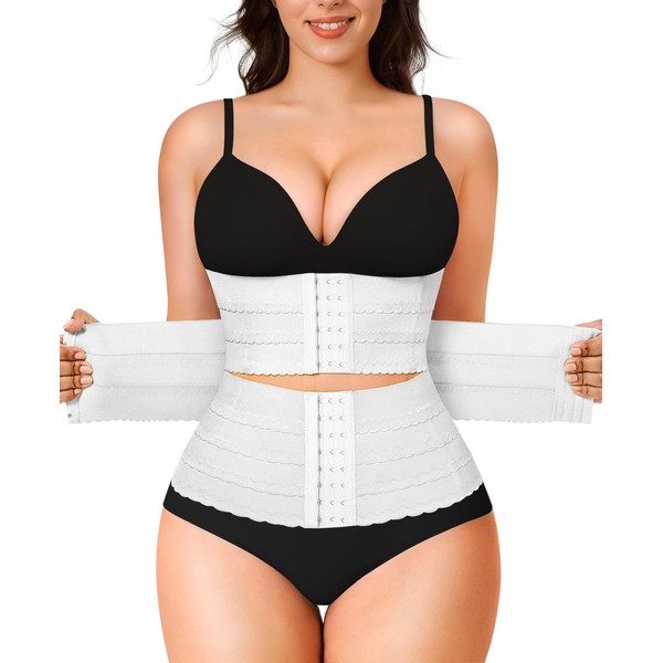 LODAY Segmented Waist Trainer for Women Corset Shapewear Waist Cincher