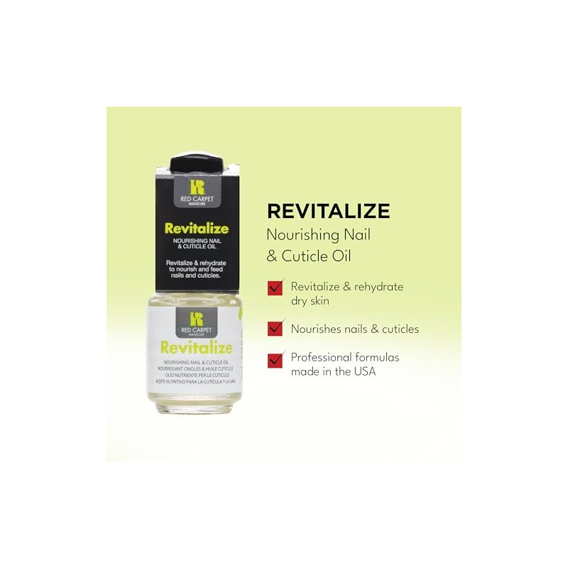 RC Red Carpet Manicure Aceite Nutritivo para Cutícula y Uña