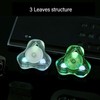 Fingertip Gyroscope Glow in The Dark 3 Leaves Reduce Anxiety