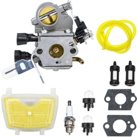MS171 Carburetor Tune Up Kit for Stihl MS171 MS181 MS211 Chainsaw For Zama C1Q-S269 1139 120 0619, 1139 120 7100, 1139 120 0612
