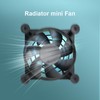Cooling Fan, BOXPUT Radiator Mini Fan, Airflow Fan, 5V Cooling