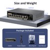 Ztyuav 11-Port Full Gigabit Unmanaged PoE Switch with 8 PoE+