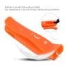 Packof 15 Orange Plastic Survival Whistle for Survival Rescue Sports