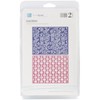 We R Memory Keepers Gazebo 2-Pack Embossing Folder for Scrapbooking