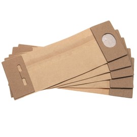 vhbw 5 x Turbo Filter Compatible with Makita BO3700, 9046, BO4900V, 9046J, BO4900 Orbital Sander, Random Orbital Sander, Paper Dust Bag Set, Brown