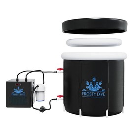 Frosty Dive Portable Ice Bath Plunge - Variants: Premium Tub, Add Water Chiller?: Only Tub