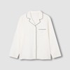 JAJU [JAJU/자주] 여 이중지 파자마 세트_아이보리 [JAJU] Women's Double Fabric