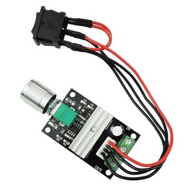 Motor Speed Controller 6V 12V 24V 28V 3A 80W DC Motor Speed Controllers Adjustable PWM Speed Controller Reversible Switch 1203BB DC Motor Driver Reversing