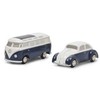 Schuco Piccolo VW Beetle + T1 Samba Model Car
