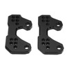 Motorcycle Adjustable Rearset Foot Pegs Mounting Base Replacement for YZF