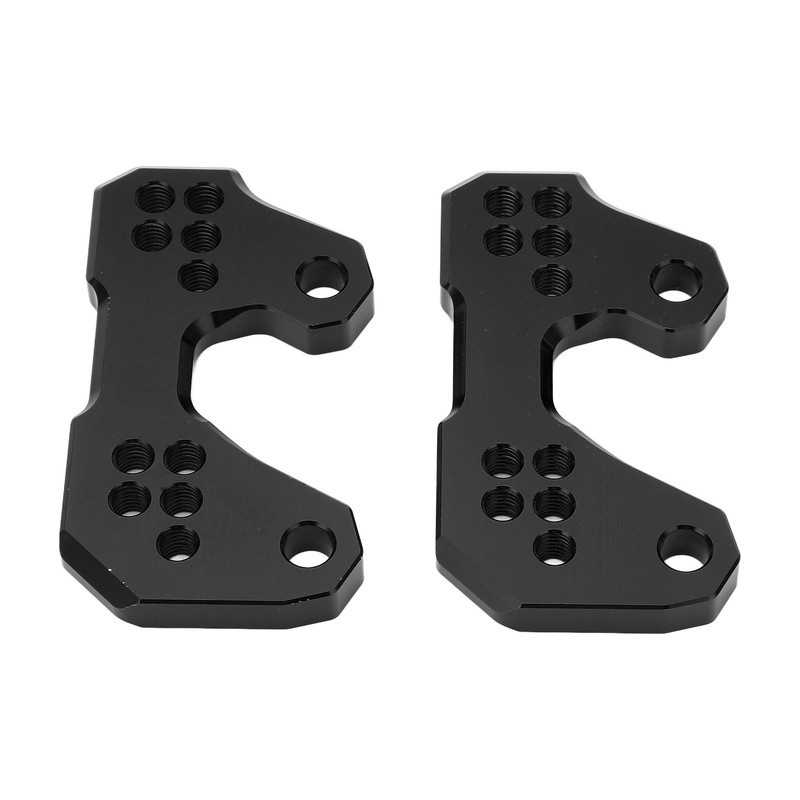 Motorcycle Adjustable Rearset Foot Pegs Mounting Base Replacement for YZF